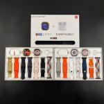 i20 Ultra Max Suit Smart watch with 7 in 1 Straps & Free Airpods Multicolor Strap Free Size